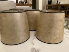 Capiz Shell Lamp Shades Amber
