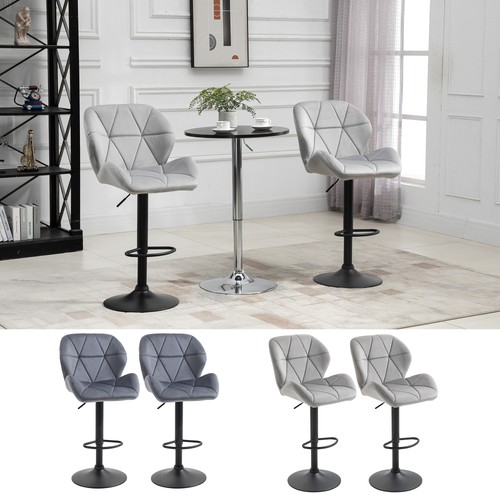 Bar stool set fabric - set,
