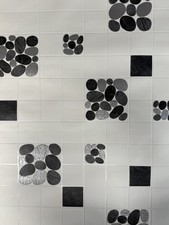 89120 BUNDLE 1.75 ROLLS HOLDEN PEBBLE BLACK TILE ON ROLL