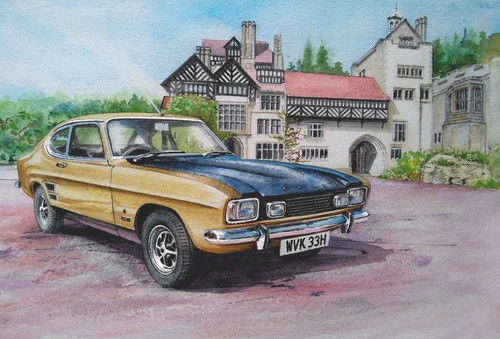 Ford capri classic icon - classic,