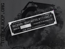 GRC9 RT77 TRUNK TELEKING PLATE