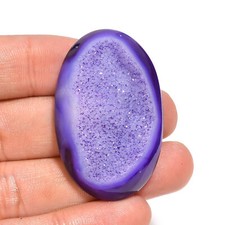 Purple Botswana Agate Druzy