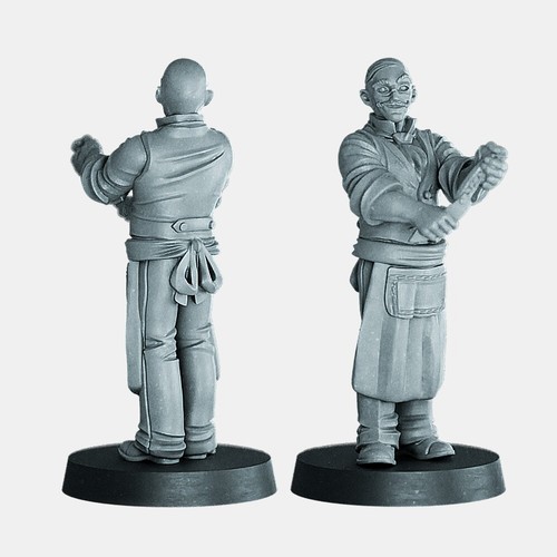 Barber npc western cowboy - barber, western: