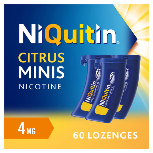 Niquitin mini 4mg lozenges - niquitin,