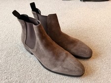Men’s Dune Brown Suede Boots