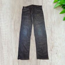 G-Star Jeans Knight Pant Unit Slim Straight Fit Mens Blue W34 L32 Y2K