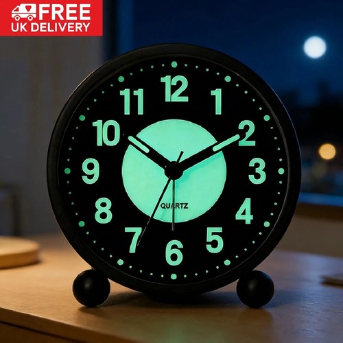 Alarm clock bedside - alarm, ticking
