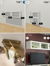 BNIB 2 x Ikea Besta Wall
