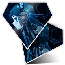 2x Diamond Shape Vinyl