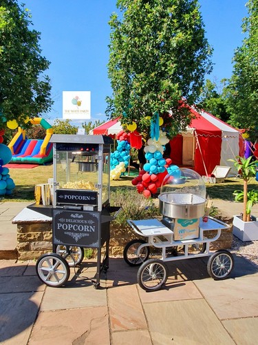Hire only vintage white candy - hire,