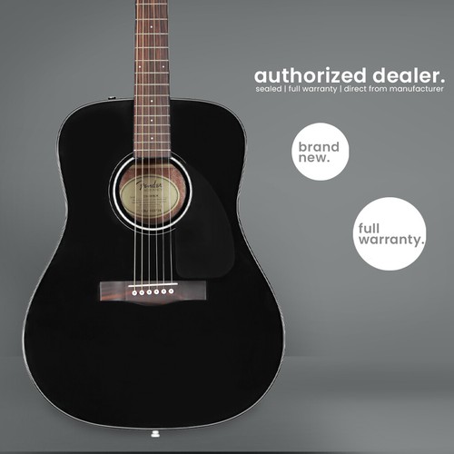 Fender cd60 dreadnought - fender,
