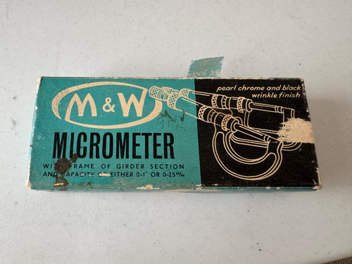 Micrometer - m&w,