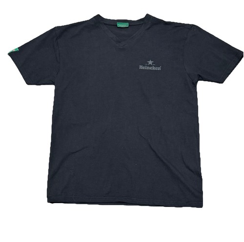 Heineken mens black neck - mens,