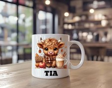 Highland cow,Personalised