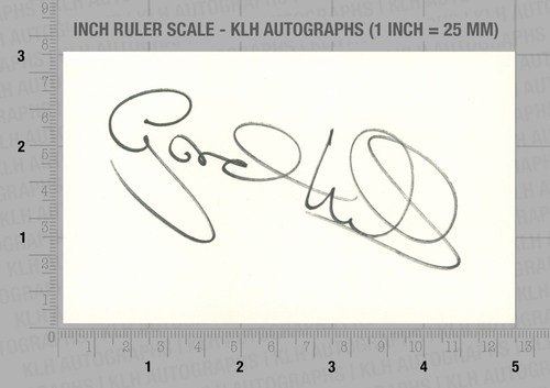 Gordon hill hand signed - hill,