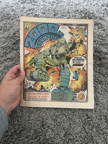 Vintage tornado 2000 - ad, comic