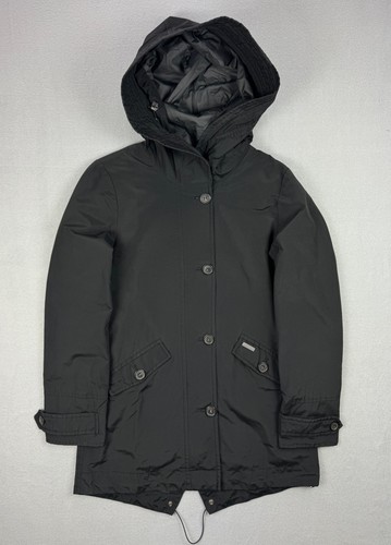 Women woolrich black hooded - women`s,