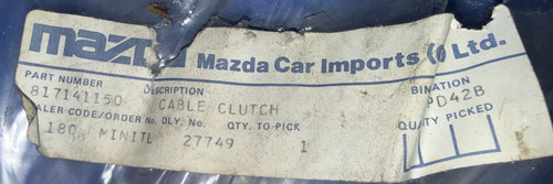 Genuine mazda parts - parts,