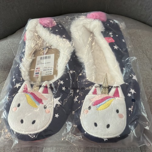 Girls joules slippers navy - girls,
