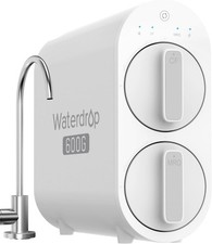 Waterdrop Reverse Osmosis Water Filtration System –Tankless,1514L/Day in White.