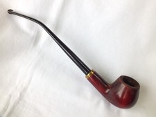 Mr Brog, a lightly smoked Church Warden briar pipe