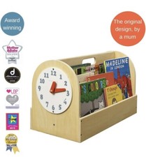Tidy Books Children's Book Storage Box  - Book Carrier - Excellent Condition