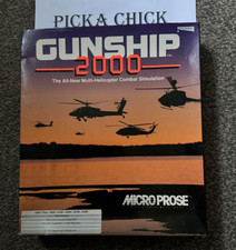 Gunship 2000 Micro prose Commodore Amiga