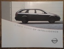 NISSAN PRIMERA ESTATE orig 2002 UK Mkt Sales Brochure