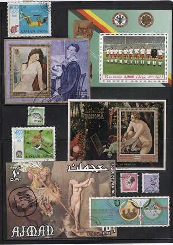 Ajman group 33 unmounted - ,