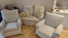 Multiyork 2 Seater Sofa + 2 Armchairs Excellent Condition Original cost £5100 