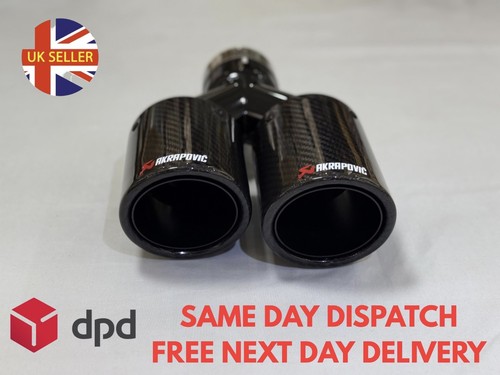 Akrapovic dual exhaust tip - dual,