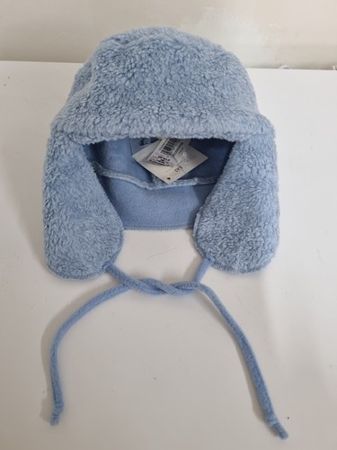 Light blue winter - woolly, hat