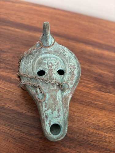 Wonderful ancient bronze oil - wonderful,