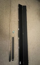 Britannia Strike 3/4 Jointed Snooker Cue & 3/4 Black Baize Case