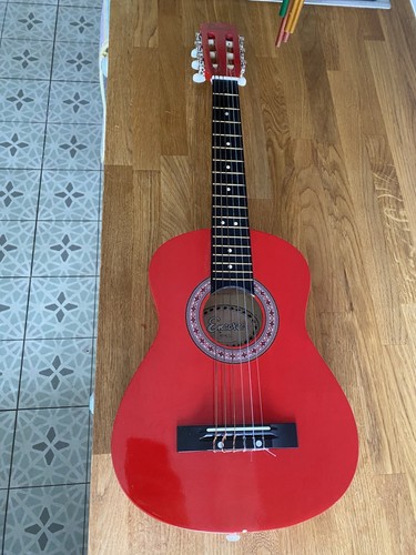 Acoustic guitar encore red - encore’,