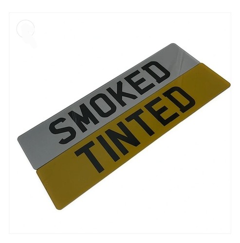 Smoked tinted pair - tinted, of
