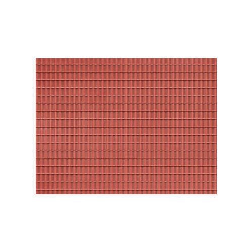 Roof tile reddish - brown, oo