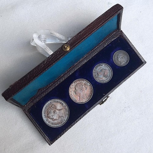 Victoria 1885 silver maundy - silver,