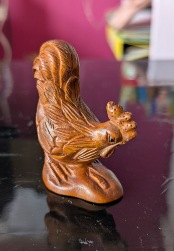 Japanese netsuke boxwood - japanese,