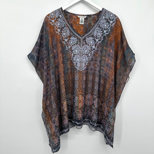 John mark poncho tunic - mark, top