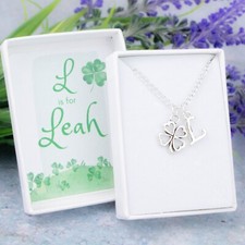 Personalised Four Leaf Clover