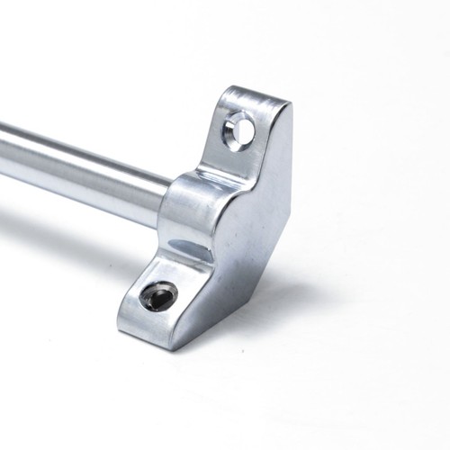 Satin chrome stair rods - stair, 3/8"