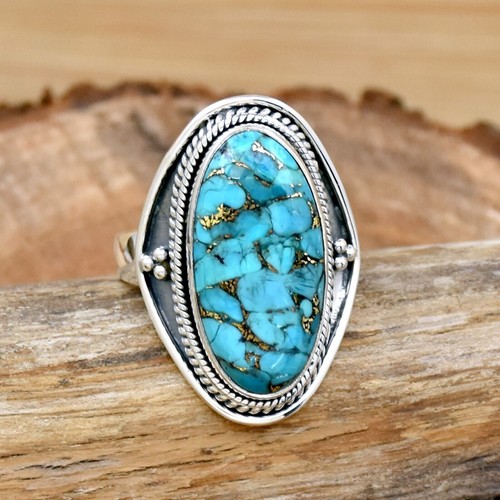 Blue copper turquoise - blue,