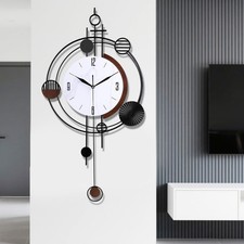 Wall Clock with Pendulum