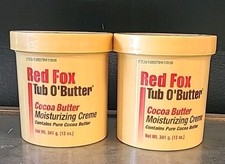 2 PK Red Fox Tub O' Butter