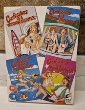 CONFESSIONS OF DVD Box set WINDOW CLEANER DRIVING HOLIDAY CAMP Robin Askwith