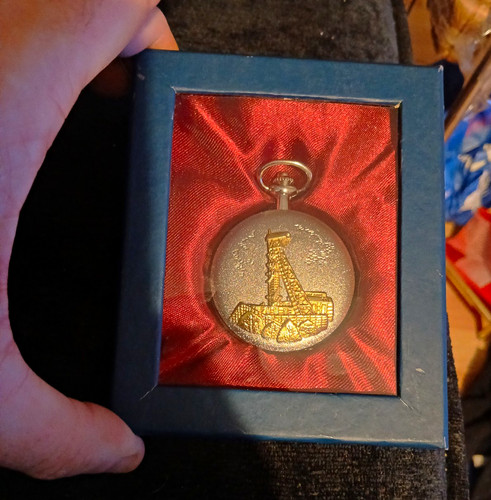 Quartz pocket watch silver - pocket,