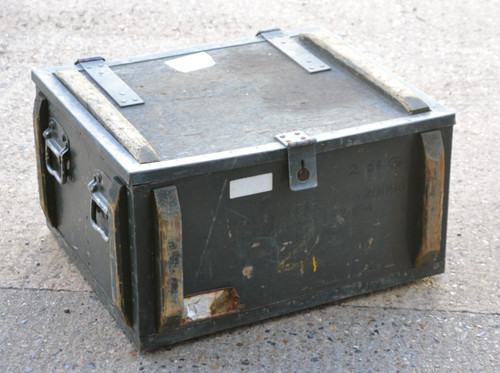 Wooden army military box - wooden,
