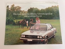 1976 Audi 100LS sales brochure