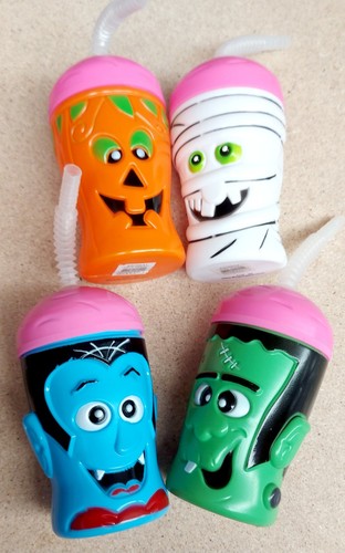 Halloween monster sipper - halloween,